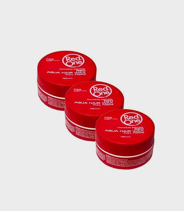 RED ONE – Cire Coiffante Aqua Hair Wax Noir